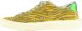 Golden Goose Gele Leren Sneaker met Zebra Print Yellow Dames - Thumbnail 2