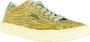 Golden Goose Gele Leren Sneaker met Zebra Print Yellow Dames - Thumbnail 3