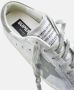 Golden Goose Glitter Leren Super-Star Sneakers Gray Dames - Thumbnail 8