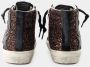 Golden Goose Glitter Sneakers met ronde neus Bruin Dames - Thumbnail 3