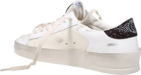 Golden Goose Glitter Star and Heel Sneakers White Dames