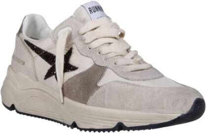 Golden Goose Glitter Star Hardloopschoenen Beige Dames