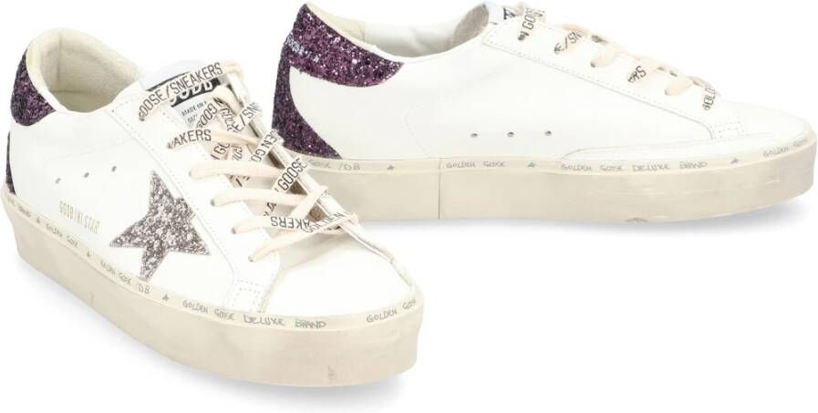 Golden Goose Glitter Star Low-top Sneakers White Dames