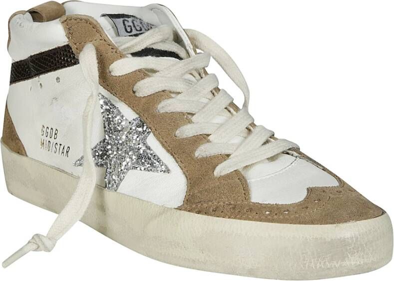 Golden Goose Glitter Star Suede Sneakers Multicolor Dames