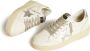 Golden Goose Glitter Ster Leren Bovenkant Sneakers Beige Dames - Thumbnail 2