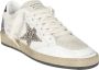 Golden Goose Glitter Ster Leren Sneakers White Dames - Thumbnail 2