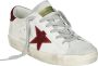 Golden Goose Glitter Ster Leren Sneakers White Dames - Thumbnail 2