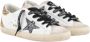 Golden Goose Glitter Ster Hak Leren Sneakers White Dames - Thumbnail 15