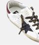 Golden Goose Glitter Ster Rode Hak Sneakers White Dames - Thumbnail 6