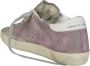 Golden Goose Glitter Suede Stella Superstar Leren Hak Pink Dames - Thumbnail 3