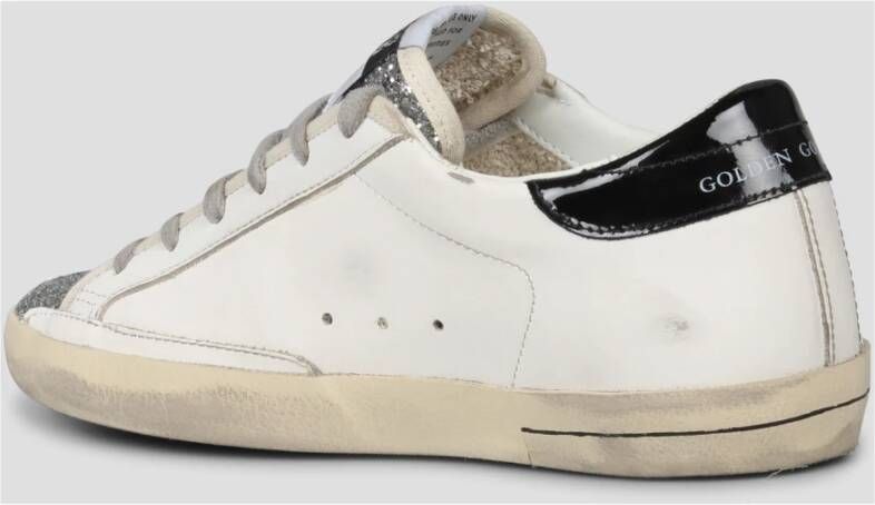 Golden Goose Glitter Teen Leren Sneakers White Dames