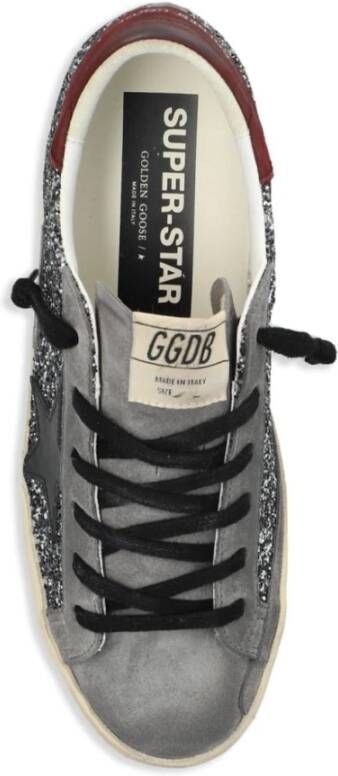 Golden Goose Glitter Zwart Suède Sneakers Multicolor Dames