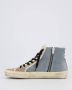 Golden Goose Low-Top Sneakers Dames Slide Wave in blauw - Thumbnail 12