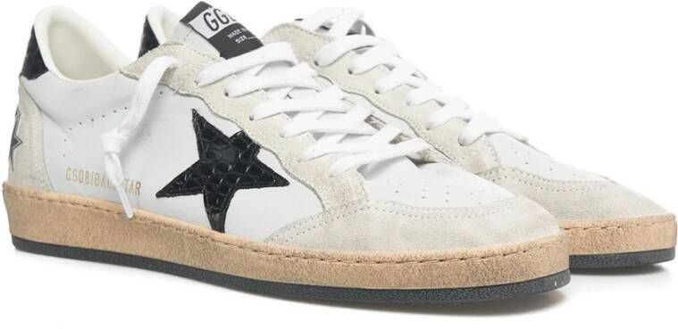 Golden Goose Grijze Ball Star Sneakers Heren Gray Heren