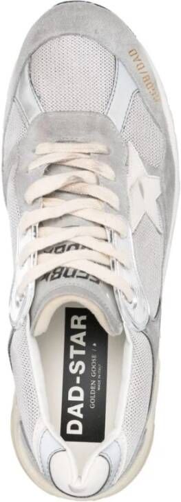 Golden Goose Grijze Dad-Star Sneakers Gray Heren