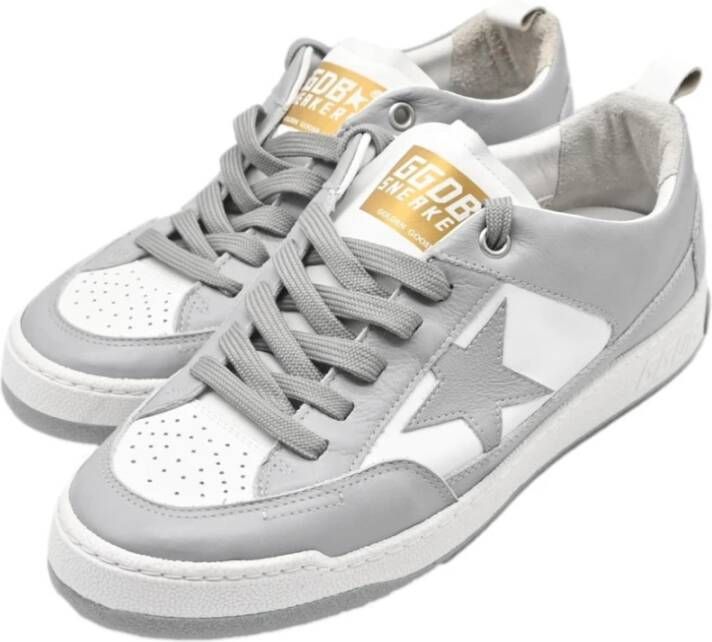 Golden Goose Grijze en witte sneakers Gray Heren