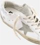 Golden Goose Grijze Glitter Hiel Ster Sneakers White Dames - Thumbnail 5