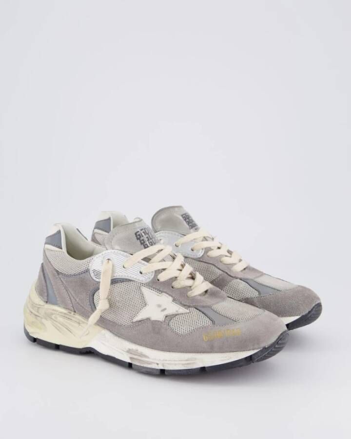 Golden Goose Grijze Running Dad Sneaker Gray Dames