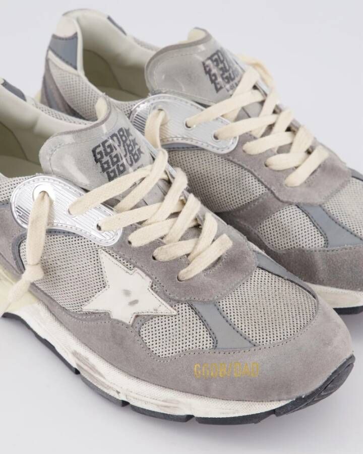 Golden Goose Grijze Running Dad Sneaker Gray Dames