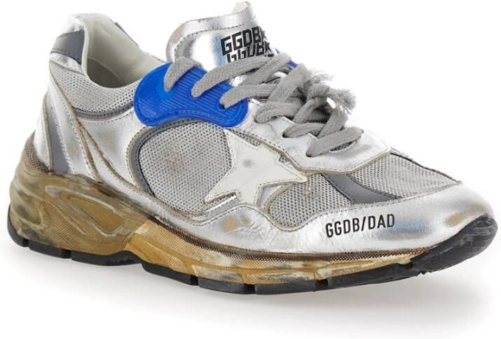 Golden Goose Grijze Running Dad Sneakers Gray Dames