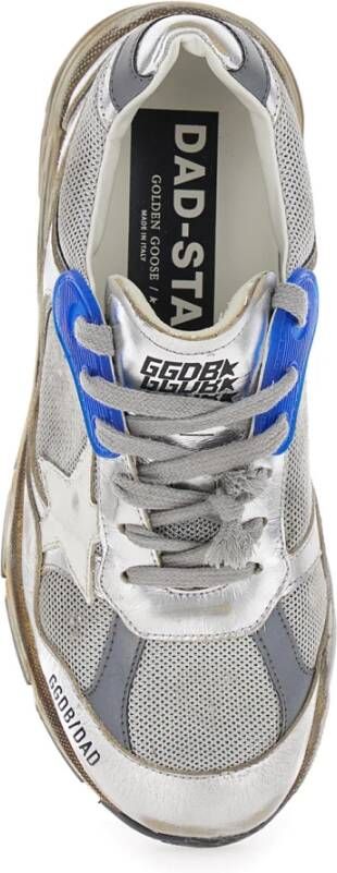 Golden Goose Grijze Running Dad Sneakers Gray Dames