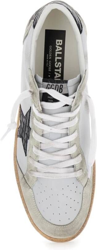 Golden Goose Grijze Sneakers met Nappa Bovenkant Multicolor Heren