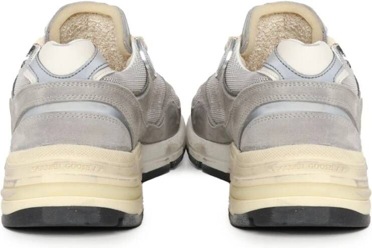 Golden Goose Grijze Sneakers met Sterapplicatie Gray Heren