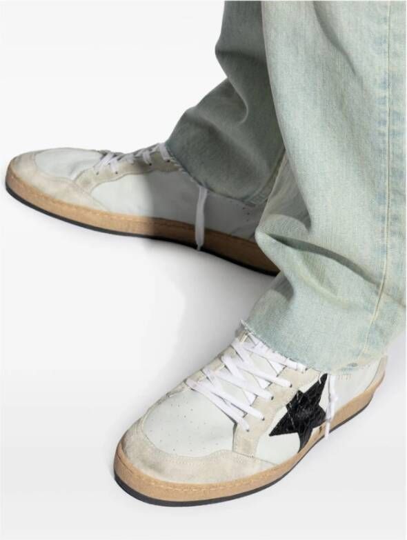 Golden Goose Grijze Sneakers voor Mannen Aw24 Gray Heren