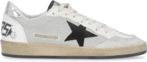 Golden Goose Grijze Stoffen en Leren Sneakers voor Heren Grijs Heren