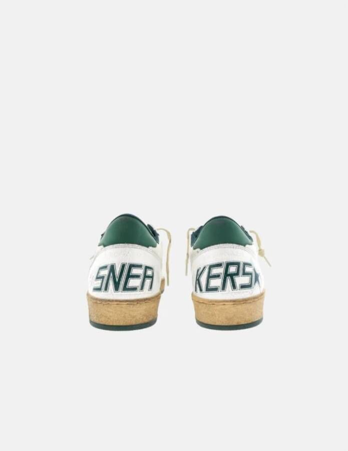 Golden Goose Groene Hiel BallStar Sneakers Green Heren