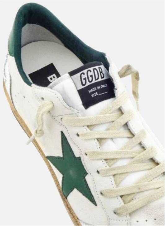 Golden Goose Groene Hiel BallStar Sneakers Green Heren