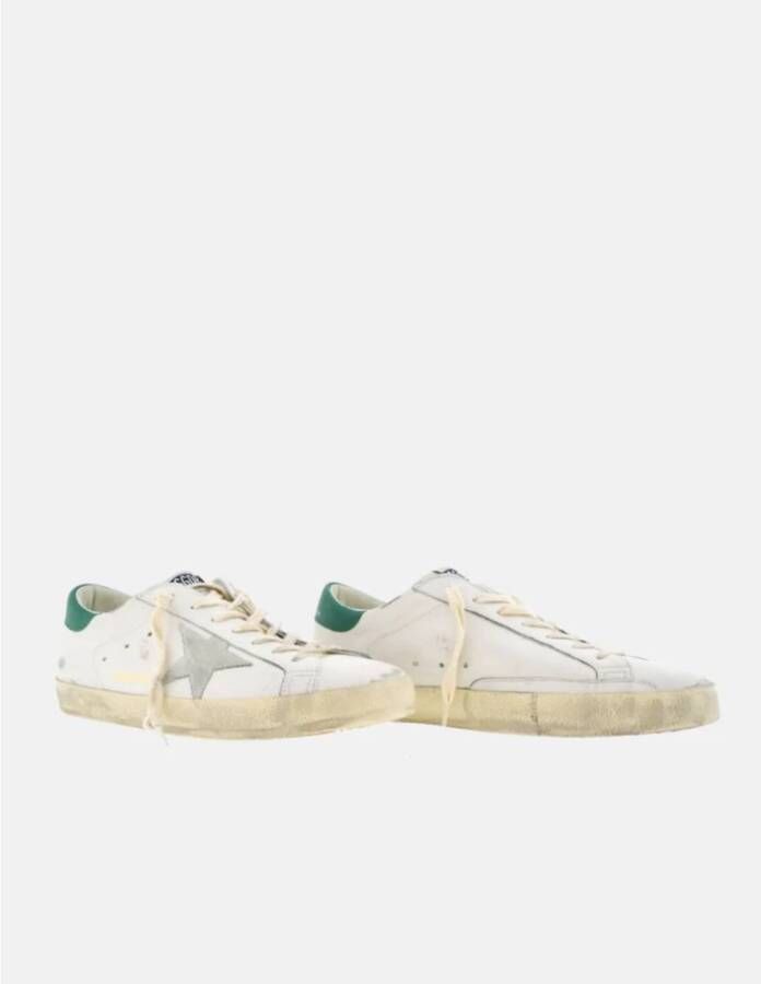 Golden Goose Groene Hiel Super-Star Sneakers Multicolor Heren