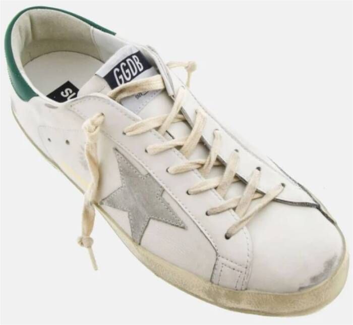 Golden Goose Groene Hiel Super-Star Sneakers Multicolor Heren