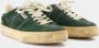 Golden Goose Groene Suède Sneakers Contraststiksels Green Heren - Thumbnail 2