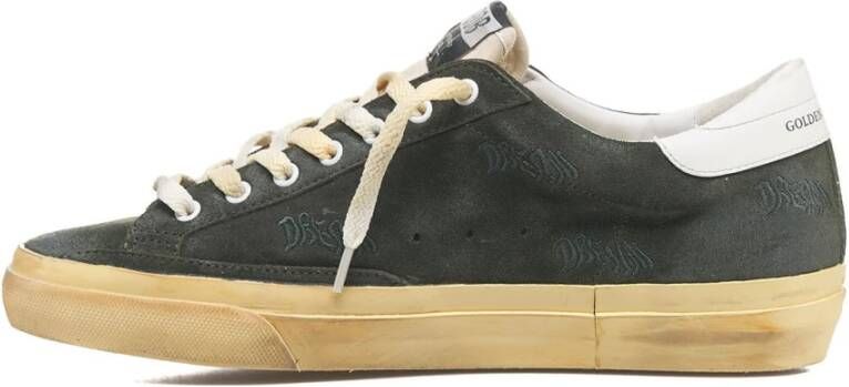 Golden Goose Groene Sneakers Aw24 Green Heren