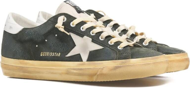 Golden Goose Groene Sneakers Aw24 Green Heren