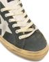 Golden Goose Sneakers Super Star High Foxing Vce Sole Green Heren - Thumbnail 4