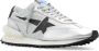 Golden Goose Metallic Star Print Sneakers Gray Dames - Thumbnail 4