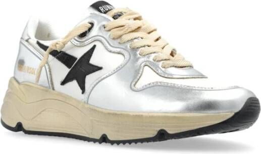 Golden Goose Hardloopschoen Nylon Leren Sneakers Gray Dames