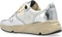 Golden Goose Low-Top Sneakers Running Sneakers Leather Silver in wit - Thumbnail 3