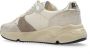 Golden Goose Glitter Canvas Sneaker Cream Pearl Chicory Coffee Platinum Beige Dames - Thumbnail 9