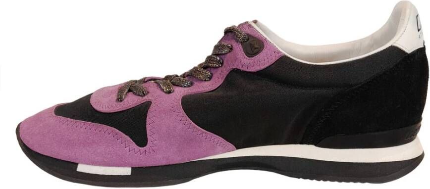 Golden Goose Hardloopsneakers in leer en stof Multicolor Dames