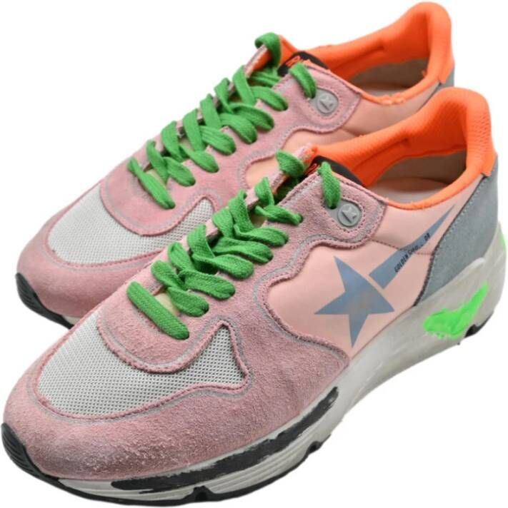 Golden Goose Hardloopsneakers Rosa Multicolor Heren