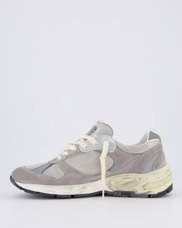 Golden Goose Heren Running Dad Sneakers Grijs Gray Heren