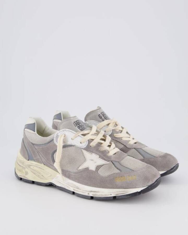 Golden Goose Heren Running Dad Sneakers Grijs Gray Heren