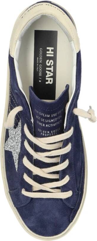 Golden Goose Hi Star Classic Sneakers Blue Dames