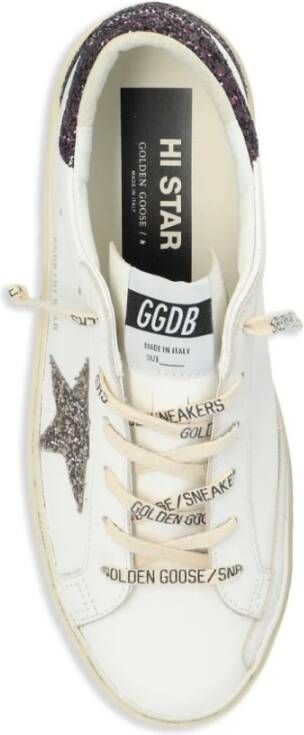 Golden Goose Hi Star Leren Sneakers White Dames