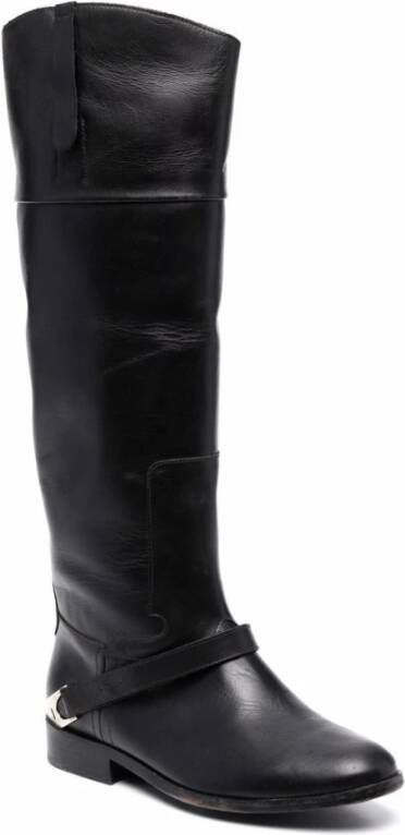 Golden Goose Boots Black Zwart Dames