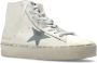 Golden Goose Zilverblauwe Hi Francy Sneakers Multicolor Dames - Thumbnail 11