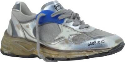 Golden Goose Iconische Ster Leren Dad Sneakers Versleten Effect Multicolor Dames